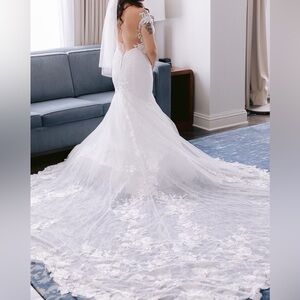 Martina Liana Weding Dress 1407 White